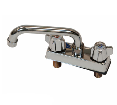 4" Center Deck Mount Faucet -  6" spout