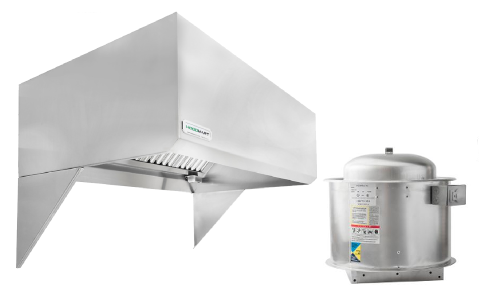 Naks Restaurant Exhaust 11 FT Hood System