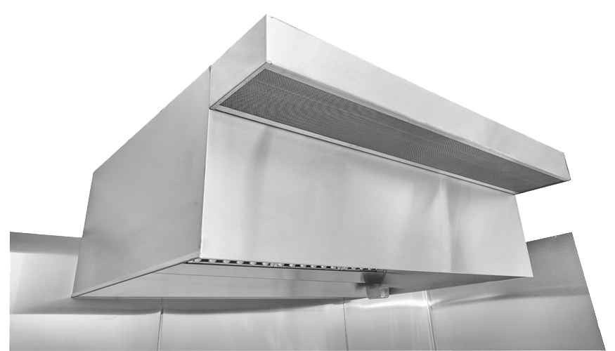 Naks Restaurant 7 FT Hood System w/ PSP Tempered Makeup-Air