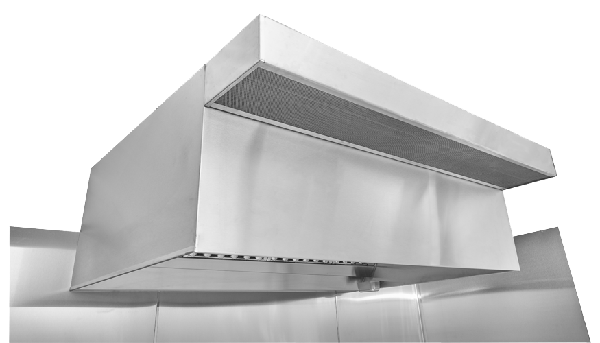 Naks Restaurant 9 FT Hood System w/ PSP Tempered Makeup-Air