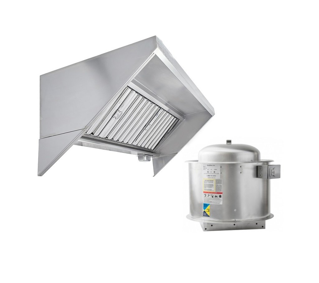 Naks Concession Trailer Hood System 10' x 30"