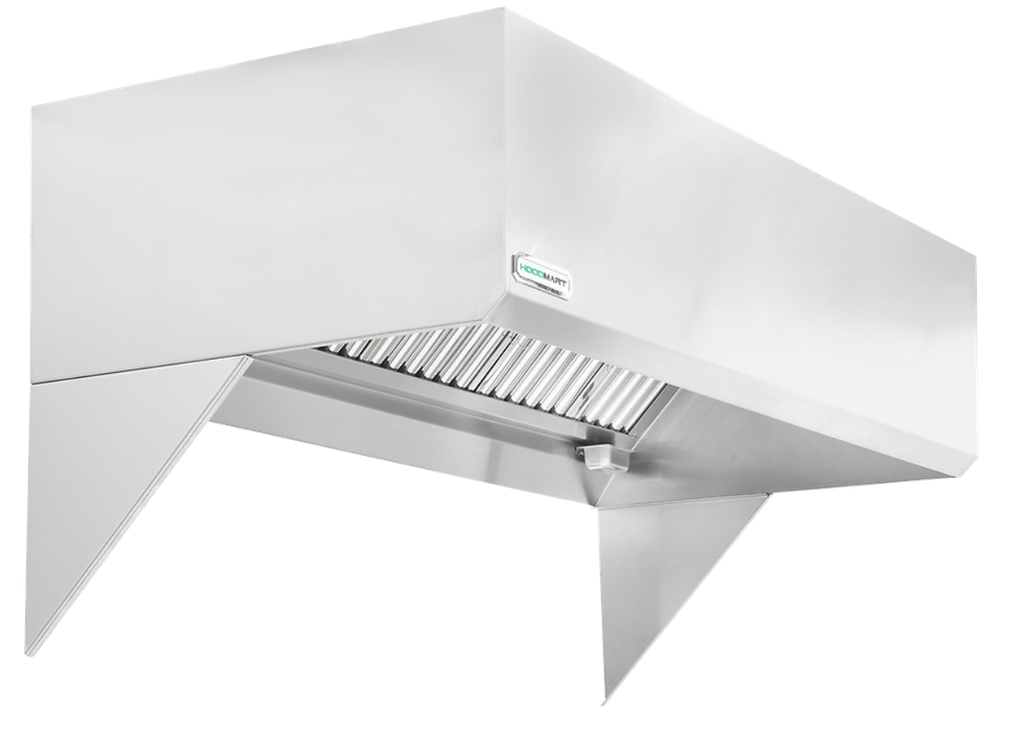 Naks Restaurant 16 FT Hood w/ Makeup-Air - Hood Only