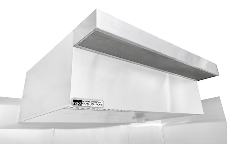 Naks Restaurant 6 FT Hood w/ PSP Makeup-Air - Hood Only