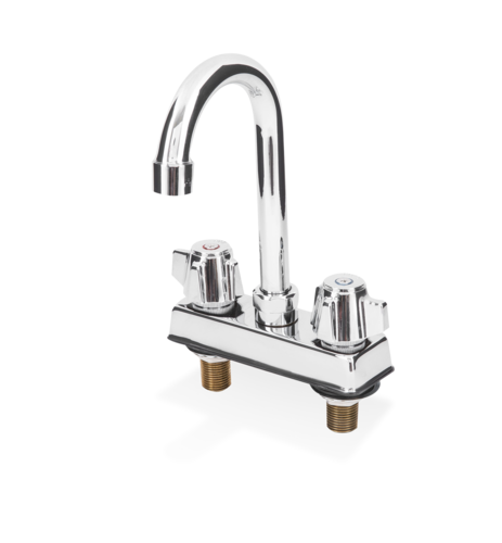 Steel Works SWFD-4-4GLL Faucet, Deck Mount
