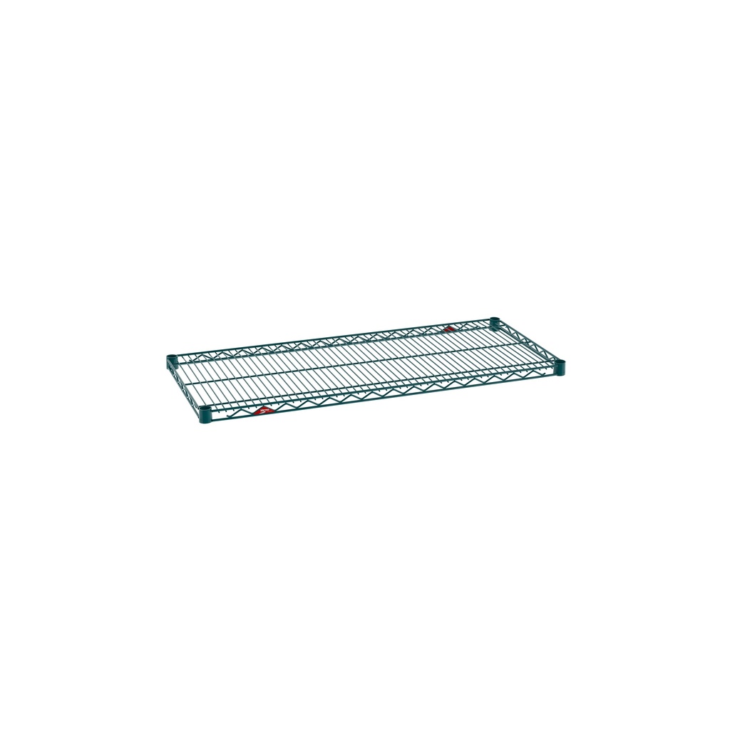 Metro Super Erecta 1842NK3 Industrial Wire Shelf, Metroseal Green Epoxy, 18" x 42"