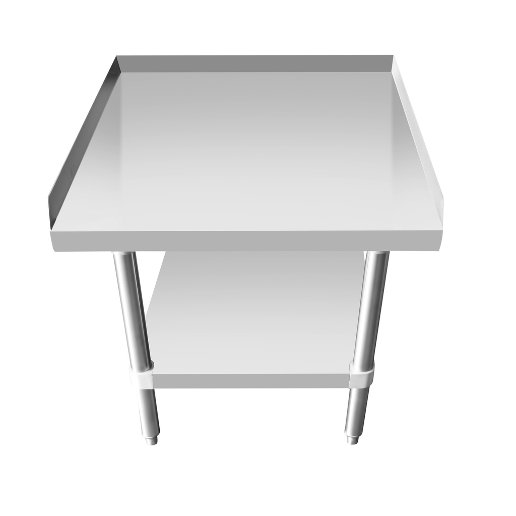 Atosa USA ATSE-3024 MixRite Equipment Stand 24W x 30D x 24H Stainless Steel Top Adjustable Undershelf NSF