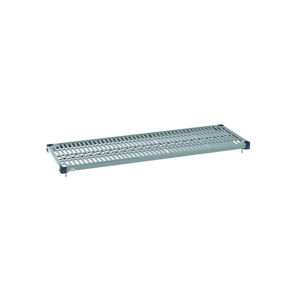 MetroMax Q MQ1854G Plastic Industrial Shelf with Grid Mat, 18" x 54"