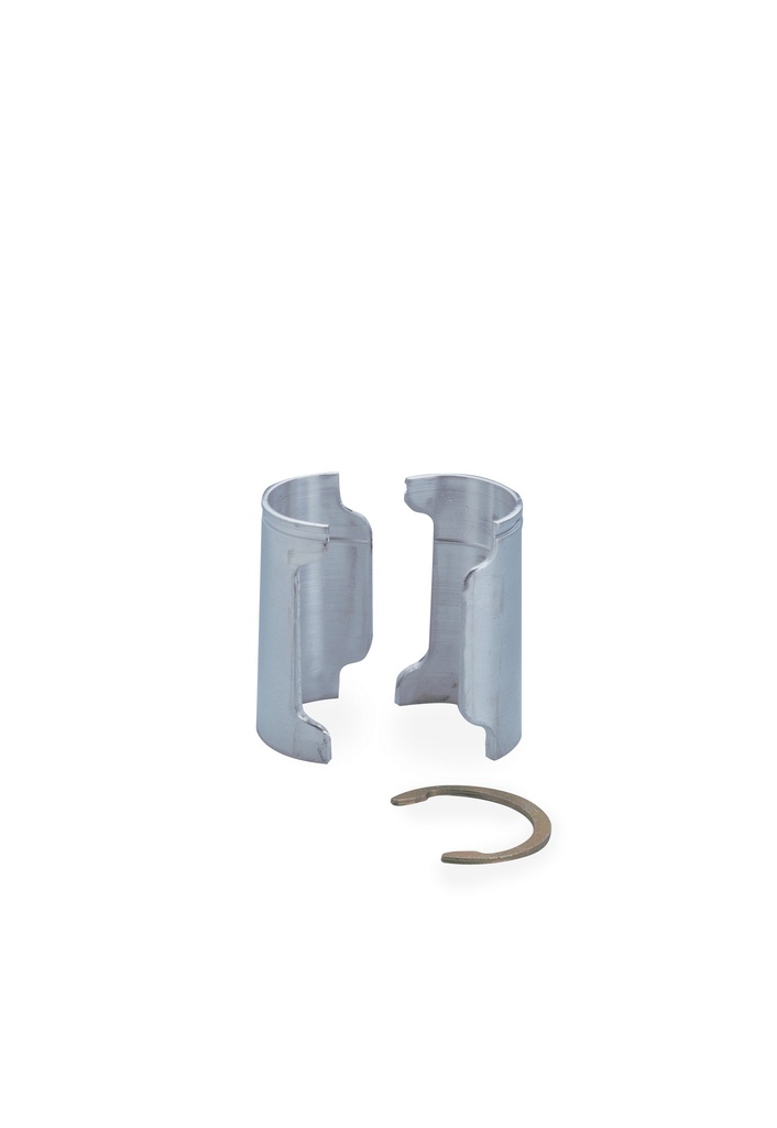 Metro 9986Z Aluminum Split Sleeves with Zinc Rings for Super Erecta Industrial Wire Shelving, Pack of 4