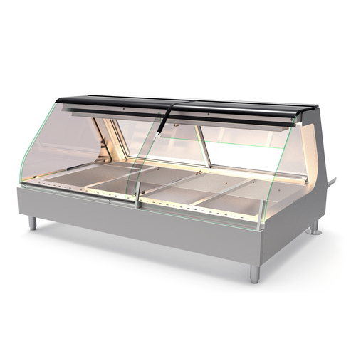 Giles Enterprises GHM-5C FULL Display Case, Heated Deli, Countertop