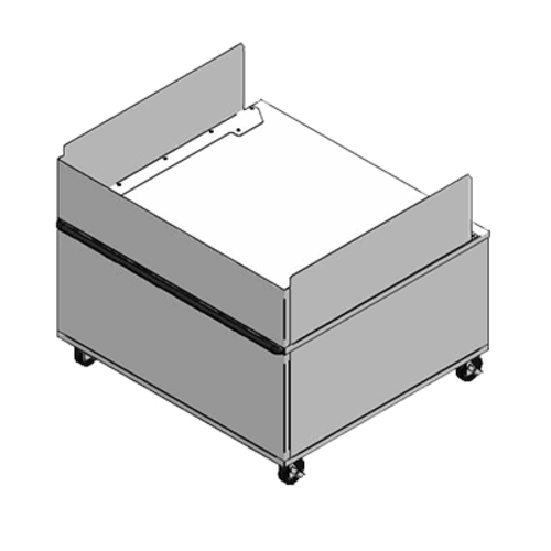 Giles Enterprises 71654 Display Case, Equipment Stand