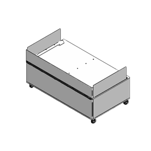 Giles Enterprises 71656 Display Case, Equipment Stand