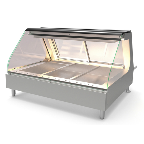 Giles Enterprises GHM-4C SELF Display Case, Heated Deli, Countertop