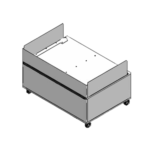 Giles Enterprises 71655 Display Case, Equipment Stand