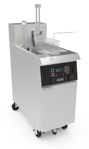 Giles Enterprises GBF-35 Fryer, Electric, Floor Model, Full Pot