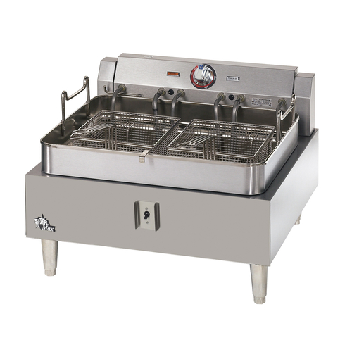 Star 530FF Star-Max® Electric Countertop Fryer – 30 lb. Single Pot with Twin Baskets
