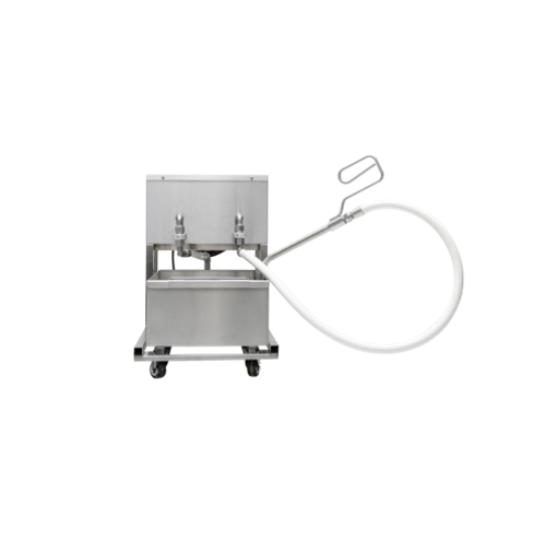 Atosa USA FPOF-50 Portable Fryer Filter 50 lb Capacity Stainless Steel Exterior Removable Filter Assembly