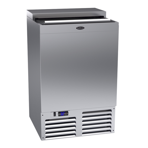 Krowne Metal Corporation MC24S Underbar Glass Froster 24W x 24D Self-Contained Refrigeration