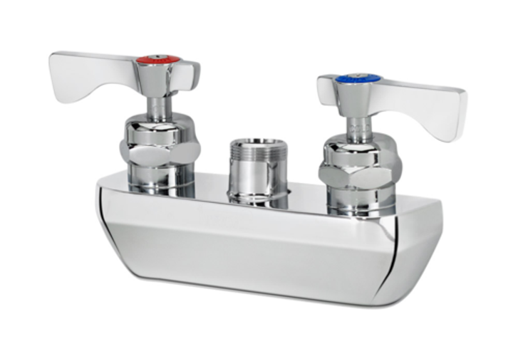 Krowne Metal Corporation 14-4XXL Royal Series Faucet Body Splash Mounted 4 Inch Centers Low Lead NSF Compliant