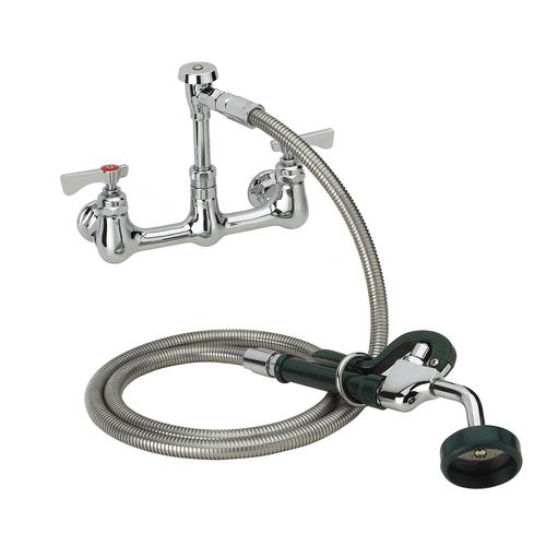 Krowne Metal Corporation 19-108L Royal Series Utility Spray Assembly Wall Mount 72 Inch Hose NSF Compliant