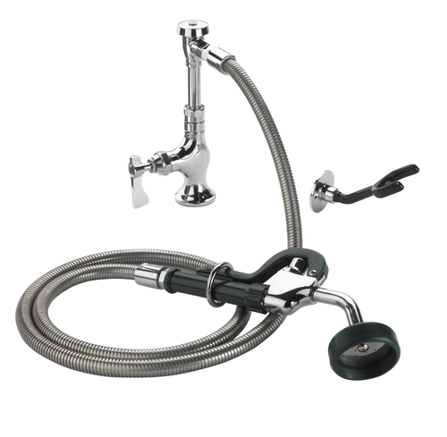 Krowne Metal Corporation 19-203L Royal Series Utility Spray Assembly 72 Inch Stainless Steel Hose NSF Compliant