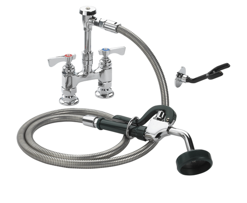 Krowne Metal Corporation 19-204L Royal Series Utility Spray Assembly Deck Mount 72 Inch Hose NSF Compliant