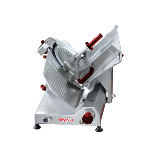 Skyfood Equipment SSI-12I 12 Inch Manual Gravity Feed Slicer 1/2 HP 115V with Adjustable 5/8 Inch Thickness
