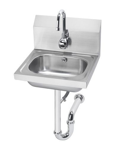 Krowne Metal Corporation HS-12 Hand Sink Wall Mount 15-3/4W x 15-1/4D x 13-3/8H Stainless Steel NSF