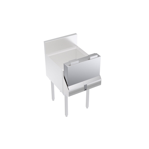 Krowne Metal Corporation KR-SC18 Royal Series Speed Rail Locking Cover Single 18 Inch Stainless Steel