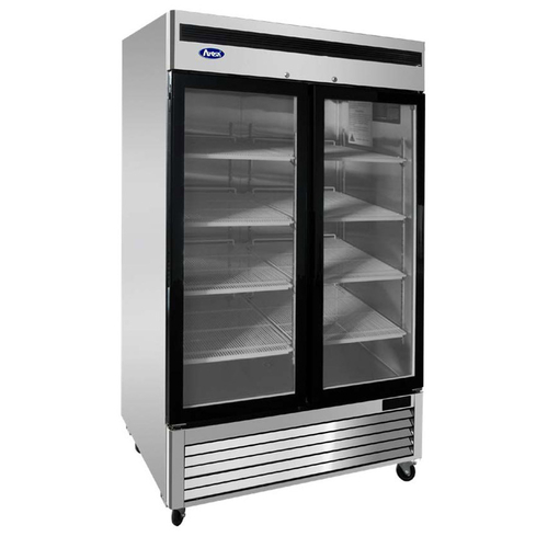 Atosa USA MCF8703ES Freezer Merchandiser Two Section 54-2/5W x 31-7/10D x 83-1/10H 44.8 cu ft Digital Control