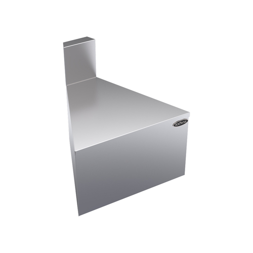 Krowne Metal Corporation KR19-F45 Royal Series Underbar Corner Angle Filler 45 Degree 19 Inch Stainless Steel