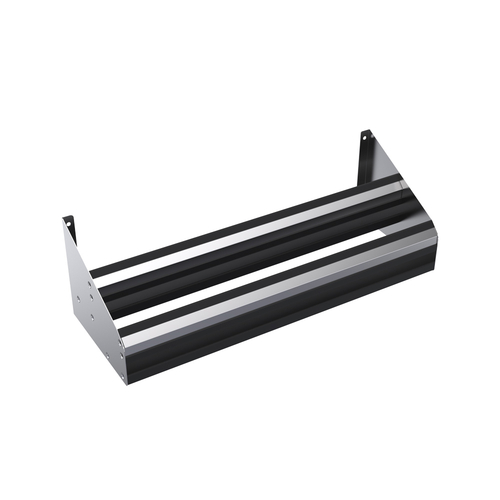 Krowne Metal Corporation RD-90 Royal Series Double Speed Rail Built-in 90W x 10D Sound Deadened Bottom Stainless Steel NSF