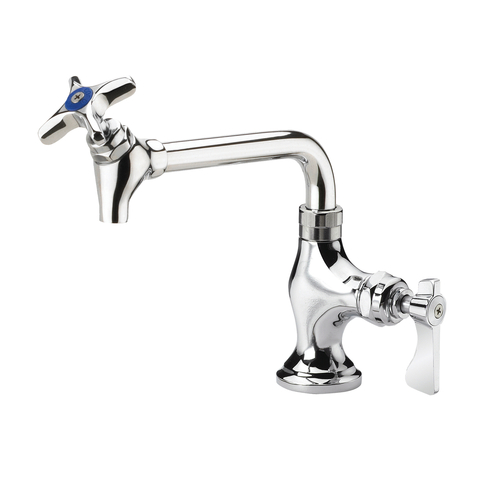 Krowne Metal Corporation 16-160L Royal Series Pot Filler Faucet Single Deck Mount 6 Inch Spout Low Lead Compliant