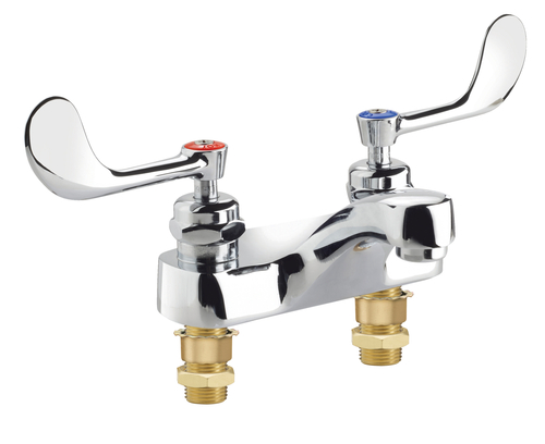 Krowne Metal Corporation 14-540L Royal Series Lavatory Faucet Deck Mount 4 Inch Centers Low Lead NSF ADA Compliant