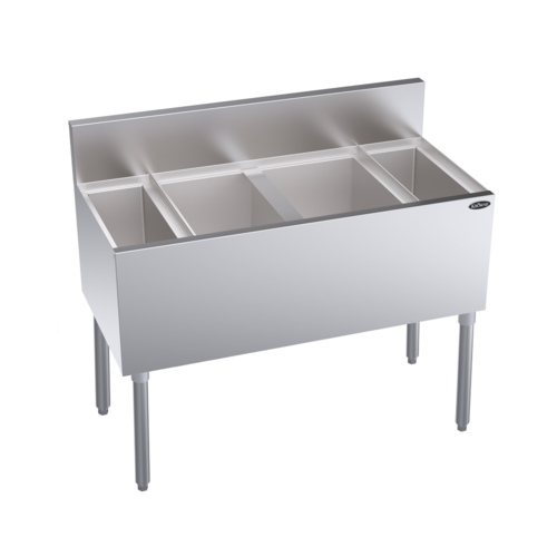Krowne Metal Corporation KR19-MS40C Royal Series Underbar Speed Multi Station 40 Inch with 24 Inch Ice Bin