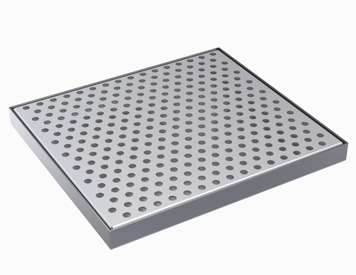 Krowne Metal Corporation KDT-8X9S Drip Tray 9W x 8D Brushed Stainless Steel