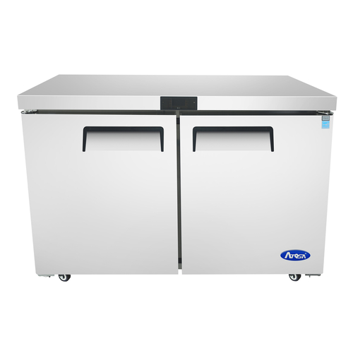 Atosa USA MGF8402GR Undercounter Refrigerator 48-1/4W x 30D x 34-1/4H 13.38 cu ft Energy Star Certified