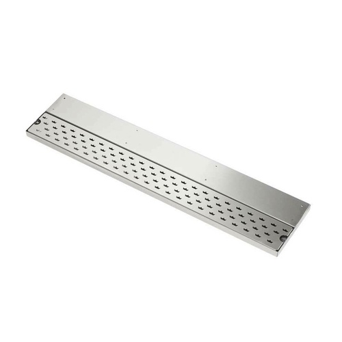 Krowne Metal Corporation KR-DR24 Royal Series Drink Rail Drainer 24 inch Removable Stainless Steel Top with Drain Tube