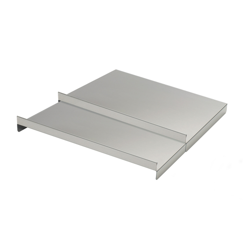 Krowne Metal Corporation SCD24H Underbar Ice Bin Cover Partial for 24W Ice Bin with Bottle Wells Stainless Steel NSF