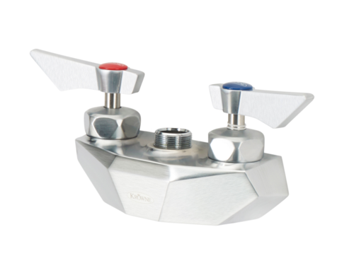 Krowne Metal Corporation DX-4XX Diamond Series Faucet Splash Mount 4 Inch Centers Body Only Ultra-Polish Finish