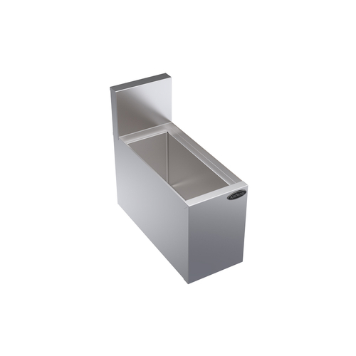 Krowne Metal Corporation KR19-8 Royal Series Underbar Bottle Storage Ice Bin 8W x 19D 27 lbs Ice Capacity
