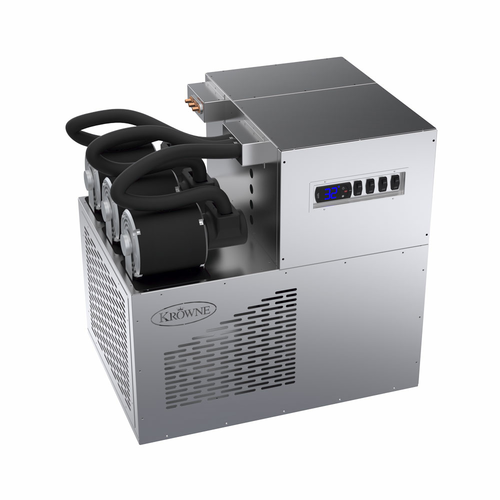 Krowne Metal Corporation KPP75-3-230 Draft Beer System Power Pack Air Cooled 27W x 20D x 26H 3 Pumps Digital Thermostat