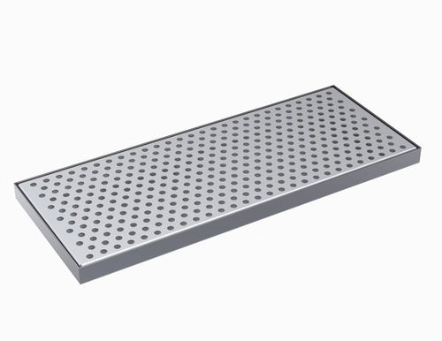 Krowne Metal Corporation KDT-6X15S Drip Tray 15W x 6D Brushed Stainless Steel