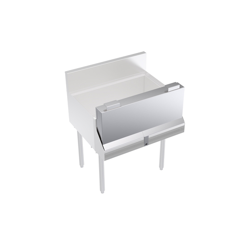 Krowne Metal Corporation KR-SC28 Royal Series Speed Rail Locking Cover 28 Inch Stainless Steel