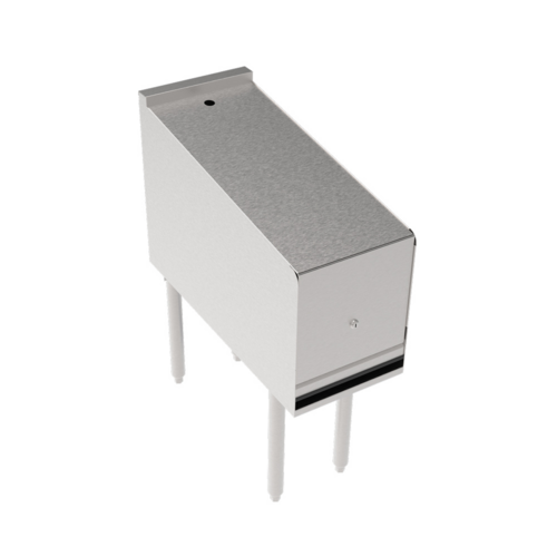 Krowne Metal Corporation KR29-12RD-LC Royal Series Underbar Liquor Bottle Display Unit 12W x 29D Holds 15 Bottles