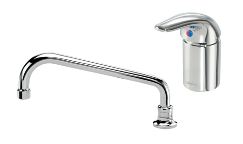 Krowne Metal Corporation 16-333L Royal Series Faucet deck-mount single hole single lever remote valve 1.8GPM aerator