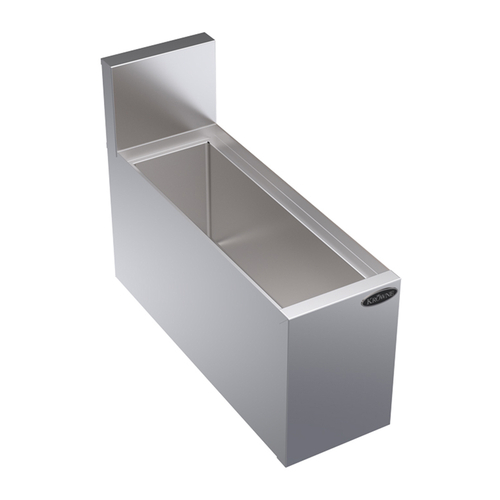Krowne Metal Corporation KR24-8 Royal Series Underbar Bottle Storage Ice Bin 8W x 24D 31lb Capacity Stainless Steel