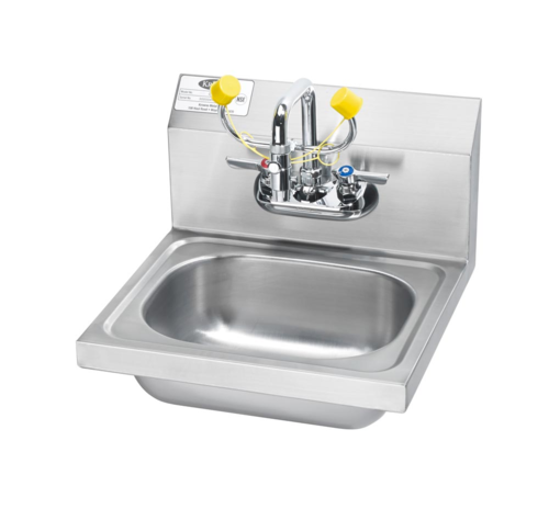 Krowne Metal Corporation HS-36 Hand Sink Eyewash Station Wall Mount Stainless Steel NSF Compliant