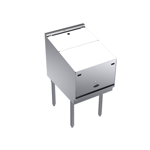 Krowne Metal Corporation KR-305 Locking Cover for 12 Inch Royal Series Underbar Liquor Bottle Display Unit