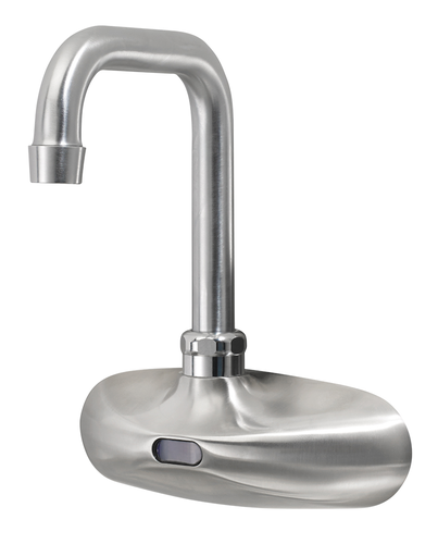 Krowne Metal Corporation 16-670-M-M1 Royal Series Electronic Faucet Wall Mount Brushed Nickel Finish ADA Compliant
