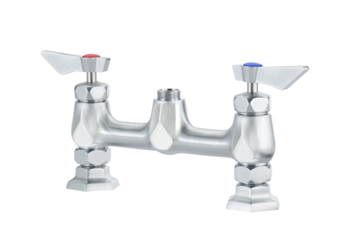 Krowne Metal Corporation DX-9XX Krowne Diamond Series Faucet Raised Deck Mount Body Only Ultra-Polish Satin Finish